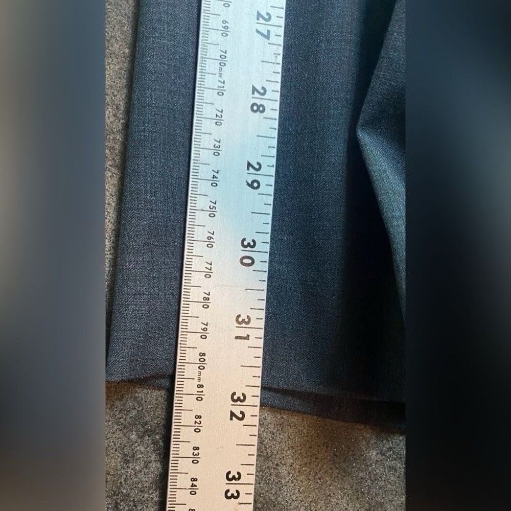 Michael Strahan Collection Pants Men’s 36 X 32 Dark Gray Dress - Picture 6 of 6